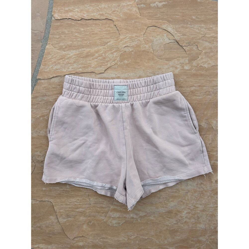 Chelsea Peers Womens Pyjama Shorts Blush Pink Size Medium Sleepwear Shorts